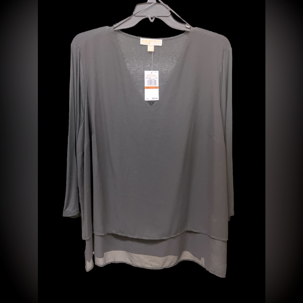 NWT Michael Kors V-neck Top Sz 3X